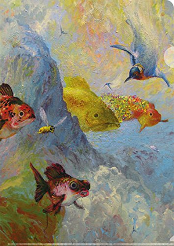 Inkognito Sichthüllen mit Eingriff A4 • 42224 ''Fische/Aquarium Künstler Rudi Hurzlmeier • Büro • Sichthüllen • Punched • pockets von Inkognito