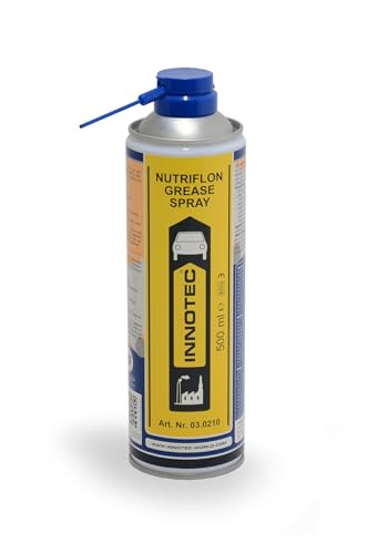 Innotec Nutriflon Grease Lebensmittel-Fett Mehrzweckfett Schmierfett Fettspray II NSF-registriert II , Sprühdose 500ml von Innotec