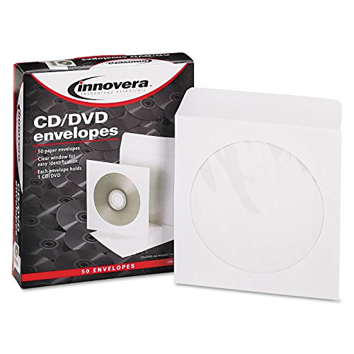 CD/DVD Envelopes, 50/Box von Innovera