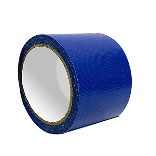 Inscrip Planen Reparaturband,5M*8CM, PVC Planenband, Planen Reparatur Klebeband Selbstklebend, für LKW abdeckplane, Markise, Zelt.Planen Reparaturband, LKW-Plane Reparatur Spezialband(Blau) von Inscrip