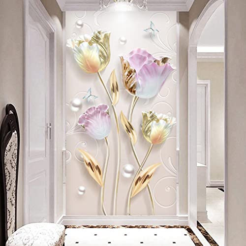 Instarry 5D Diamond Painting Bilder Groß Tulpe Wall Decoration 90x60 cm von Instarry