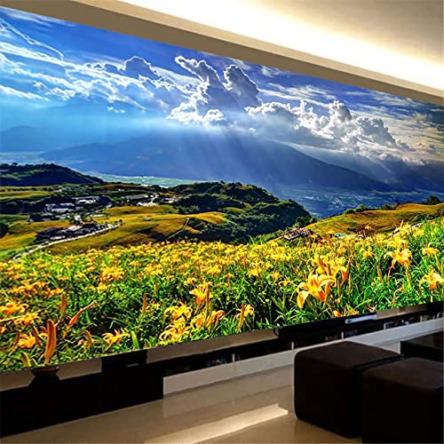 Instarry 5D Diamond Painting Set Groß Natur und Landschaft Haus Dekoration 120x50 cm von Instarry