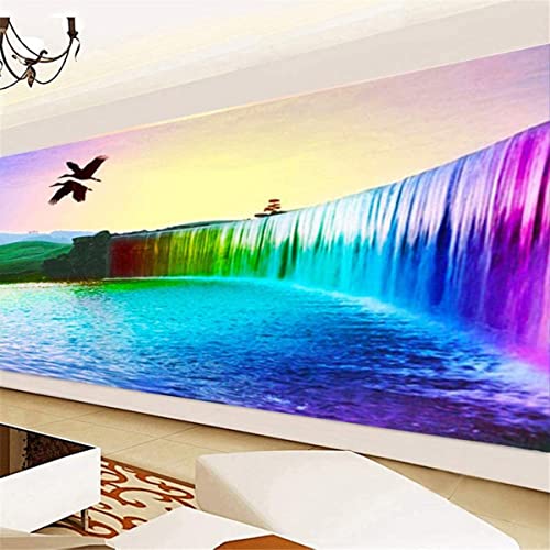 Instarry 5D Diamond Painting Zubehör Full Groß Wasserfall Indie Room Decor 120x50 cm von Instarry