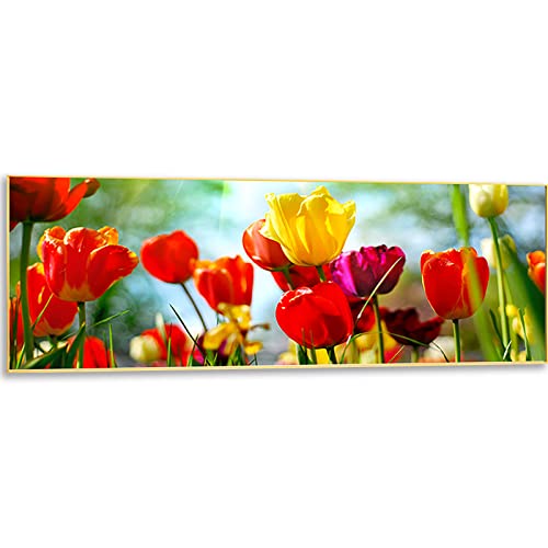 Instarry 5D Diamond Painting Zubehör Groß Tulpe Aesthetic Room Decor 120x40 cm von Instarry