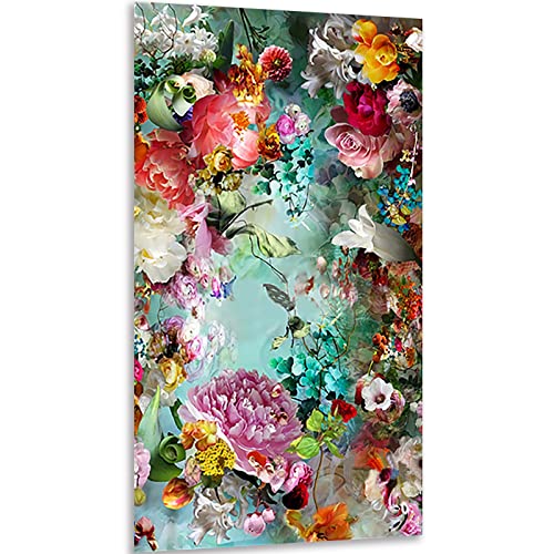 Instarry DIY 5D Diamond Painting Zubehör Groß farbenfrohe Blumen Home Decoration 120x60 cm von Instarry