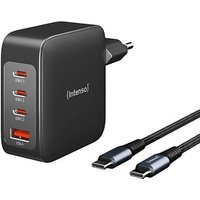 Intenso W140A3C + C520C USB-C Kabel GaN-Ladeadapter weiß, 140 Watt von Intenso