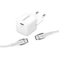 Intenso W30C + C315C USB-C Kabel GaN-Ladeadapter weiß, 30 Watt von Intenso