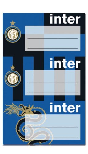 9 Selbstklebende Etiketten Inter – offizielle Kollektion Inter Mailand von Inter Milan F.C.