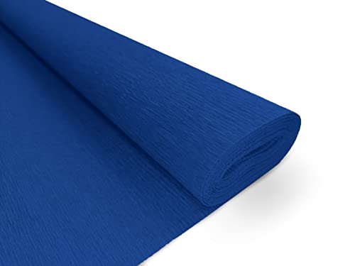 Interdruk BIKW115 Krepppapier Premium Niebieski 200x50cm, 115 Blau von Interdruk