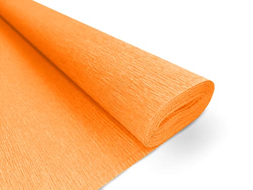 Interdruk BIKW105 Krepppapier Premium Pomarańczowy 200 x 50 cm, 105 Orange, Large von Interdruk