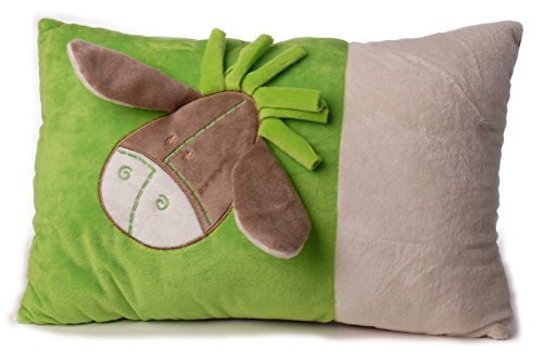 Inware 7796 - Schmusekissen Esel Pauli, 40 x 25 cm, Kuschelkissen by Inware von Inware