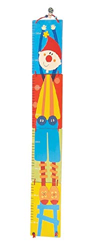 inware 21517 Messlatte Clown faltbar aus Holz Skala von 80-155 cm von Inware