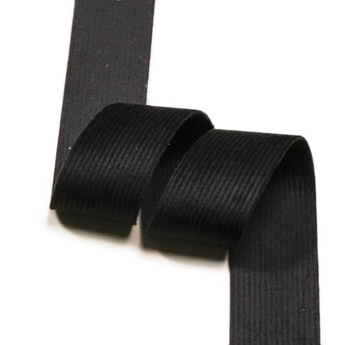 Inzegao 1 Rolle, 9,1 m x 3,6 cm weiches doppelseitiges Cordband, handgefertigt, DIY Cordgürtel, Schleifenband, Blume, Hochzeit, Geschenkbox, Dekorationsband, Bekleidungszubehör, Gurtband von Inzegao