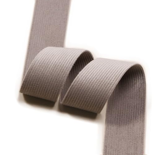 Inzegao 1 Rolle, 9,1 m x 3,6 cm weiches doppelseitiges Cordband, handgefertigt, DIY Cordgürtel, Schleifenband, Blume, Hochzeit, Geschenkbox, Dekorationsband, Bekleidungszubehör, Gurtband von Inzegao