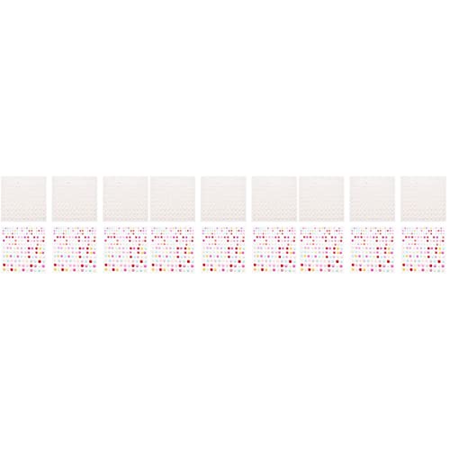 3 Sätze Perlen Aufkleber Edelsteine Funkeln Gesicht Reize Juwelen Strasssteine Selbstklebende Perlen Perlenaufkleber Aus Kunststoff Make-up-perlenaufkleber Plastik 6 Blatt * 3 Ipetboom von Ipetboom
