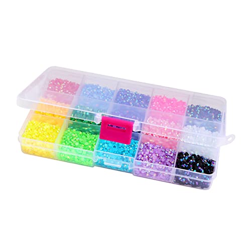 Ipetboom 1 Box Flache Rückseite Nagel Strasssteine Zubehör Band Strass Make Up Aufkleber Nageljuwelen Für Nagelkunst Edelsteine Anhänger Herz Strasssteine Regenbogen von Ipetboom