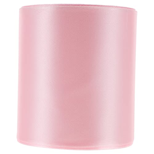 Ipetboom 1 Rolle 10cm Band ribbon bandfeile hochzeitsringe geburtstagsdeko festivalbänder Klammer dekoratives Band elegante Bänder Wickelband Geschenkbandverzierung Banddekor Polyester Rosa von Ipetboom