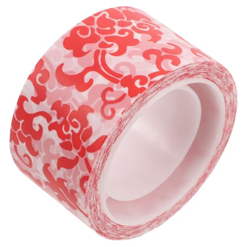 Ipetboom 1 Rolle Dekoratives Klebeband Washi-tape Matte Folie Rot von Ipetboom