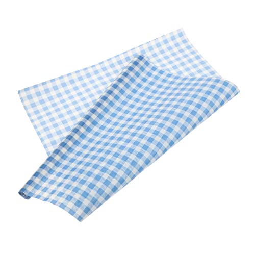 Ipetboom 1 Rolle Frischhaltefolie-set Konservierungspapier Verpackungen Für Süßigkeiten Burger Pergamentpapier Grad Presse Und Handtuchpapier Sandwich-wraps Wiederverwendbar Essen Blue von Ipetboom