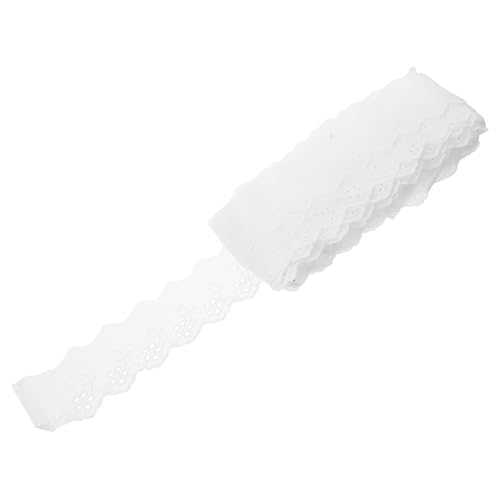 Ipetboom 1 Rolle Häkel Bastelband Kleidungsbesatz Dekoratives Kleidermaterial Kleidung Baumwolle Vintage Bastelbänder Stoff Basteln Spitze Nähen Hochzeit DIY Für Ipetboom 1 Rolle Häkel Bastelband Kleidungsbesatz Dekoratives Kleidermaterial Kleidung Baumwolle Vintage Bastelbänder Stoff Basteln Spitze Nähen Hochzeit DIY Für von Ipetboom