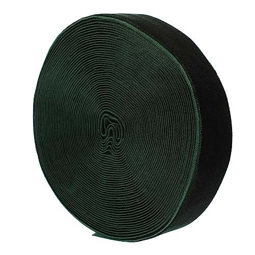 Ipetboom 1 Rolle Samtgewebe Jute-Spitzenband blaues Band Weihnachtsband verdrahtet grünes Band Bänder seidenband ribbon dekoratives Wickelband handgefertigtes Geschenkband Polyester Green von Ipetboom