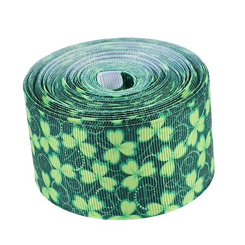 Ipetboom 1 Rolle Verpackungsband ribbon bandalette Feierlichkeiten grünes Tutu Partygeschenke zum Unabhängigkeitstag dekoratives Geschenkband Band für st. Patricks Tag Wärmeübertragungsband von Ipetboom