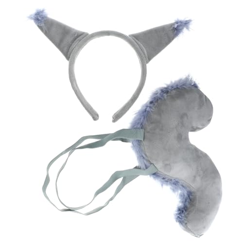 Ipetboom 1 Satz Eichhörnchen-ohr-stirnband Zum Verkleiden Für Gefülltes Eichhörnchen-stirnband Tier Cosplay Kostüm Eichhörnchen Cosplay Requisiten Grey Plüschstoffe Ipetboom 1 Satz Eichhörnchen-ohr-stirnband Zum Verkleiden Für Gefülltes Eichhörnchen-stirnband Tier Cosplay Kostüm Eichhörnchen Cosplay Requisiten Grey Plüschstoffe von Ipetboom