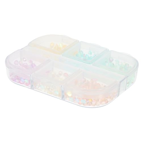 Ipetboom 1 Schachtel Nail-art-zubehör Maniküre-ornament Block Bausatz Bogen Diamantperlen Edelsteine Flocken Nägel Polieren Reize Funkeln Für Den Tisch Chamäleon Nagel Harz Colorful von Ipetboom