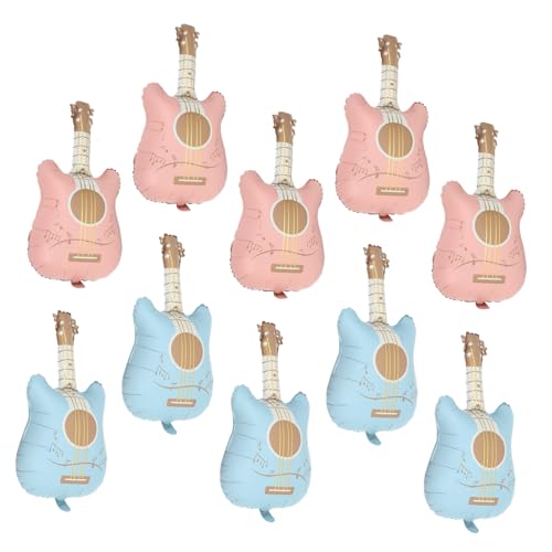 Ipetboom 10 Stück Gitarrenform Matte Ballons aus Aluminiumfolie Wiederverwendbare Partydeko für Musik Events Leicht Aufzublasen Vielseitig für Geburtstage und Festivals Indoor Outdoor Ipetboom 10 Stück Gitarrenform Matte Ballons aus Aluminiumfolie Wiederverwendbare Partydeko für Musik Events Leicht Aufzublasen Vielseitig für Geburtstage und Festivals Indoor Outdoor von Ipetboom