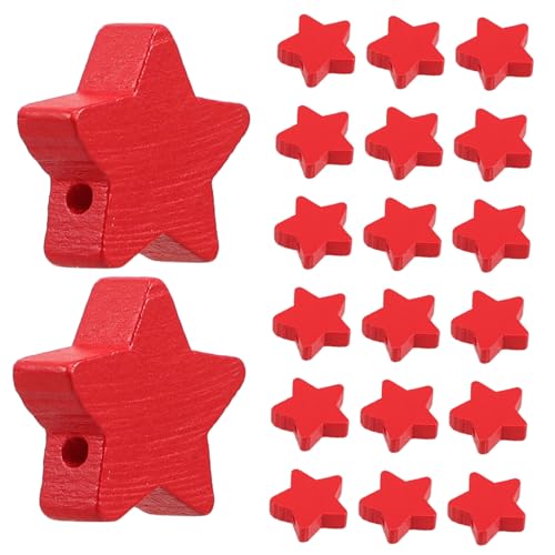 Ipetboom 100 Stück Fünfzackige Stern Holzperlen Holzstern Zubehör Patriotische Holzperlen DIY Patriotische Sterne Schmuck Zum Unabhängigkeitstag Valentinstag Puzzle Holzhandwerk Ipetboom 100 Stück Fünfzackige Stern Holzperlen Holzstern Zubehör Patriotische Holzperlen DIY Patriotische Sterne Schmuck Zum Unabhängigkeitstag Valentinstag Puzzle Holzhandwerk von Ipetboom