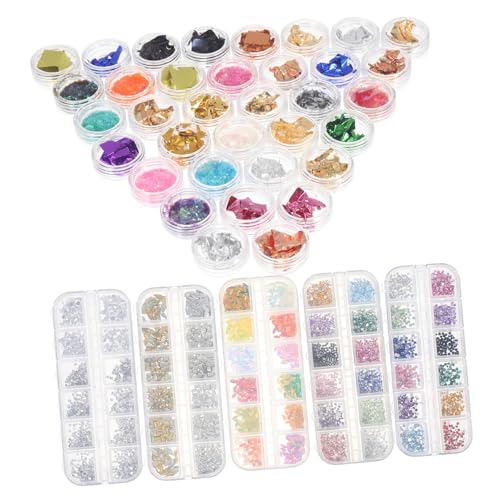 Ipetboom 12 Farben Nail Art Zubehör Farbige Folienpapier Maniküre Dekorationen Für Fingernägel Glitzer Nagelkunst Zubehör Für Kreative Nageldesigns von Ipetboom