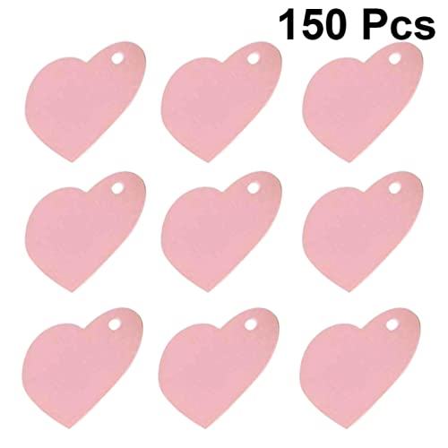 Ipetboom 150Pcs Herz -Tags Leere Papier -Tags Herzförmige Etiketten Für Verpackungen Valentinstag Hochzeitsfeier Gefälligkeiten von Ipetboom