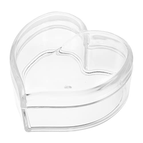 Ipetboom 1Stück Herzförmige Aufbewahrungsbox Schmuckschatulle für Halsketten Ohrringe Armbänder für Zuhause Reisen Große Kapazität Ipetboom 1Stück Herzförmige Aufbewahrungsbox Schmuckschatulle für Halsketten Ohrringe Armbänder für Zuhause Reisen Große Kapazität von Ipetboom