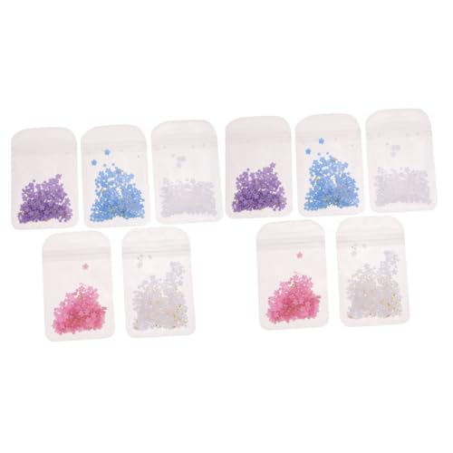 Ipetboom 2 Sätze Blüten Blätter Nagels Chmuck 3d- Nagelabziehbilder Winzige Nagelperlen Nail Decoration Nail Charms Schmuck Nagelkunst-anhänger Blumen Für Nägel Harz 5 Packungen * 2 von Ipetboom