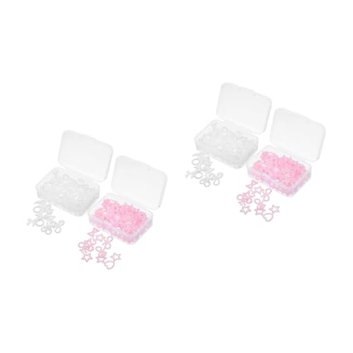 Ipetboom 2 Sätze Nail-art-zubehör Gefälscht Aufdecken Charme Drücken Schermaschinen Nail Steine Nail Stones Nagelschmuck Set Nailkndy Maniküre-dekore Maniküre-dekoration Plastik 2 Boxen * 2 von Ipetboom