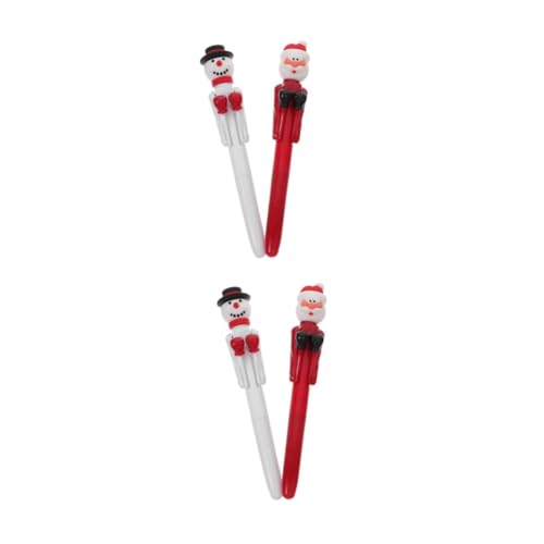 Ipetboom 2 Sätze Weihnachtskugelschreiber Stifte Lustiger Furzstift Neuartiger Stift Lustiger Stift Seltsame Stifte Executive Stifte Für Männer Pompom Kugelschreiber 2 Stück * 2 von Ipetboom