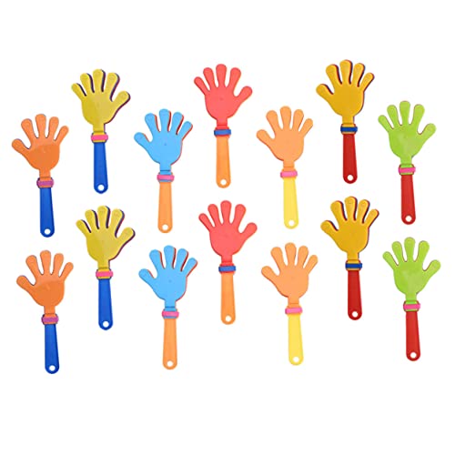 Ipetboom 20 Stück Teiliges Kunststoff Handklatsche Handklapper Geräuschmacher Partyzubehör für Kindergeburtstag Junge Mädchen Kleine Geschenke Spaßiges Mitgebsel Zufällige Zufällige Farbe Ipetboom 20 Stück Teiliges Kunststoff Handklatsche Handklapper Geräuschmacher Partyzubehör für Kindergeburtstag Junge Mädchen Kleine Geschenke Spaßiges Mitgebsel Zufällige Zufällige Farbe von Ipetboom