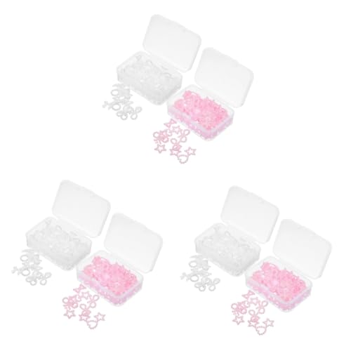 Ipetboom 3 Sätze Nail-art-zubehör Gel Clipper Aufkleber Bausatz Poliert Nail Steine Nail Stones Nail-art-ornamente Nailkndy Geschafft Manikürezubehör Maniküre-dekoration Plastik 2 Boxen * 3 von Ipetboom