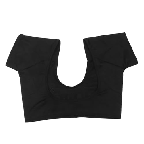 Ipetboom 4 Stück Unterarm-schweißpolsterweste Sportbekleidung Achselschwitzschutz Trainingskleid Waschbare Damenunterhose Hemden Für Damen Im Trend Achselschweißweste Klein 12 Spandex Black von Ipetboom