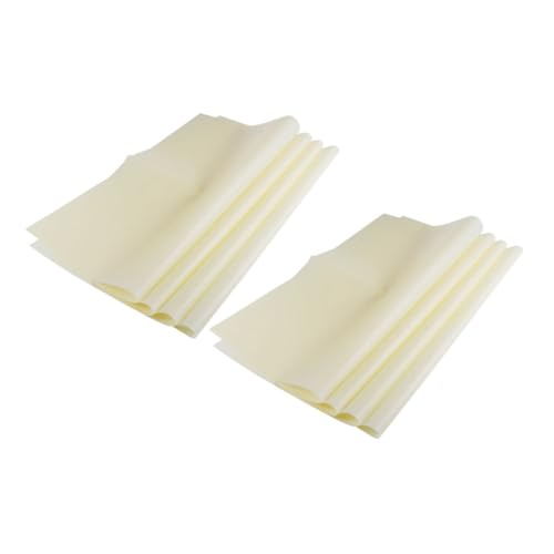 Ipetboom 40 Blatt Blumenstrauß Frisch Weihnachtsgeschenkpapier Blumenstraußpapier Geschenkpapier Basteln Blumenstrauß-verpackungspapier Seidenpapier Taschentuch Perlenpapier Beige von Ipetboom