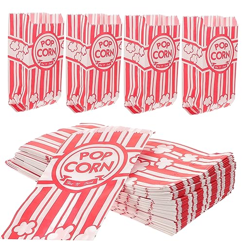 Ipetboom 50 Stück Popcorn-Papiertüte Popcorn-Pakete Papiertüten Popcornbehälter aus Papier Popcorn-Boxen Popcorn-Salz popcorn set popcorn behälter Popcorn-Behälter Leckerlibeutel aus Papier von Ipetboom