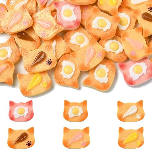 Ipotkitt 60 Stück 6 Farben Katzenform Imitation Keks Harz Cabochons Kätzchenform Kekse ohne Loch Perlen für DIY Schmuck Handwerk Scrapbooking Handyhülle Schlüsselanhänger Zubehör Ipotkitt 60 Stück 6 Farben Katzenform Imitation Keks Harz Cabochons Kätzchenform Kekse ohne Loch Perlen für DIY Schmuck Handwerk Scrapbooking Handyhülle Schlüsselanhänger Zubehör von Ipotkitt