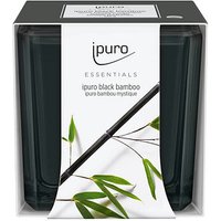 ipuro Duftkerze Black Bamboo schwarz Black Bamboo von Ipuro