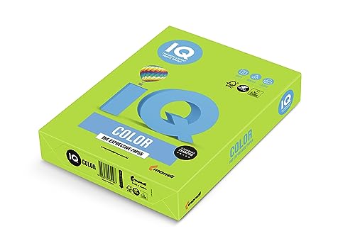 Iq 130036 - Mehrfachfunktionen-Papier IQ COLOR 80 G A4 grün - 500 Blätter von Iq