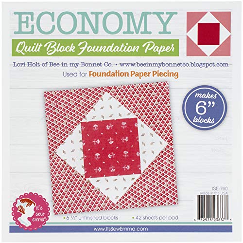 It's Sew Emma ISE-760 Paper 6" Foundation-Papier, Econo, 15,2 cm Economy von Lori Holt von It's Sew Emma