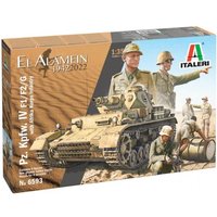 Dt. Pzkpfw.IV F1/F2/G m. DAK Fig. von Italeri