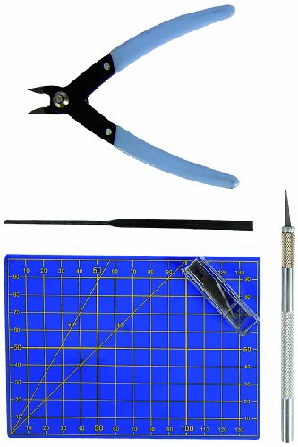 Italeri 510050815 - Werkzeug-Set Plastik-Modellbau, Blau von Italeri