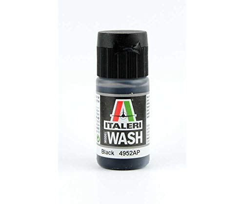 Italeri IT4952AP Acrylic Paint Schwarz Acryl Modell Wash von Italeri