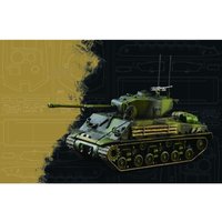 Sherman M4A3E8 Fury von Italeri