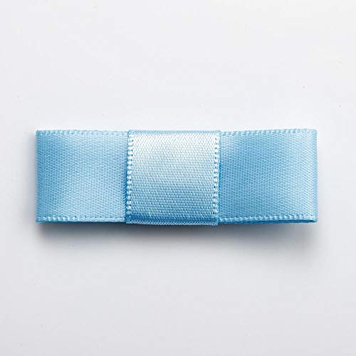 5 cm Edel Satinschleife (Selbstklebend) 12 Stück - Hellblau von Italian Options